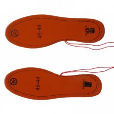 Heated shoe insoles